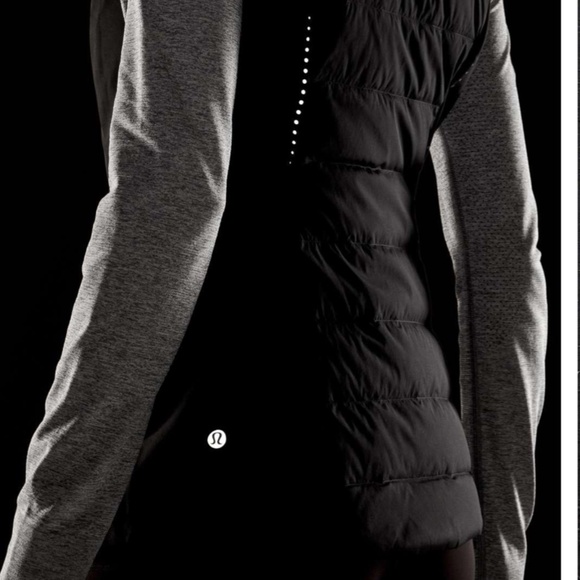 Lululemon Down for It All Vest, Black, Size 10, Like New - Picture 2 of 10